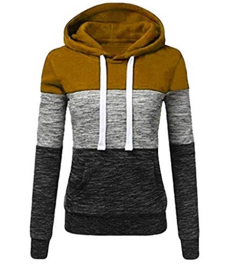 La nueva sudadera con capucha de manga larga color-collage - MXbueno
