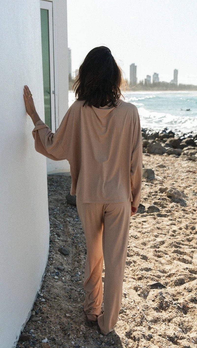 Otoño e invierno nuevos pijamas para mujer dos piezas - MXbueno