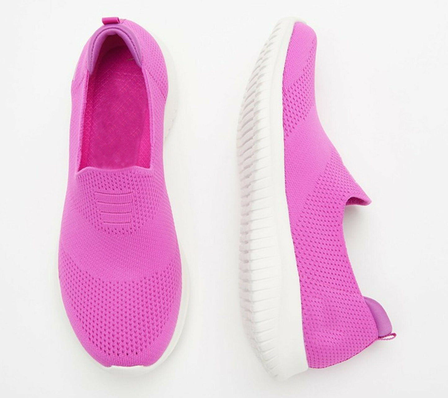 2021 Mocasines De Punto Sin Cordones Lavables