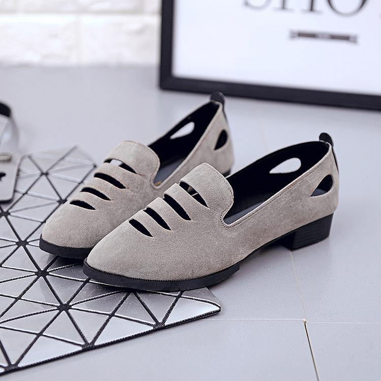 Verano nuevo europeo y americano Zapatos para mujer plana tendencia casual - MXbueno