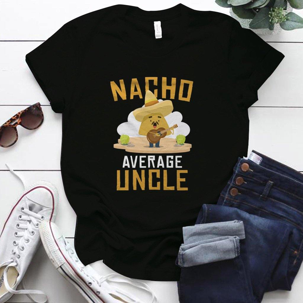 CAMISETA DE NACHO TÍO DE MANGA CORTA MEXICAN SPICY - MXbueno