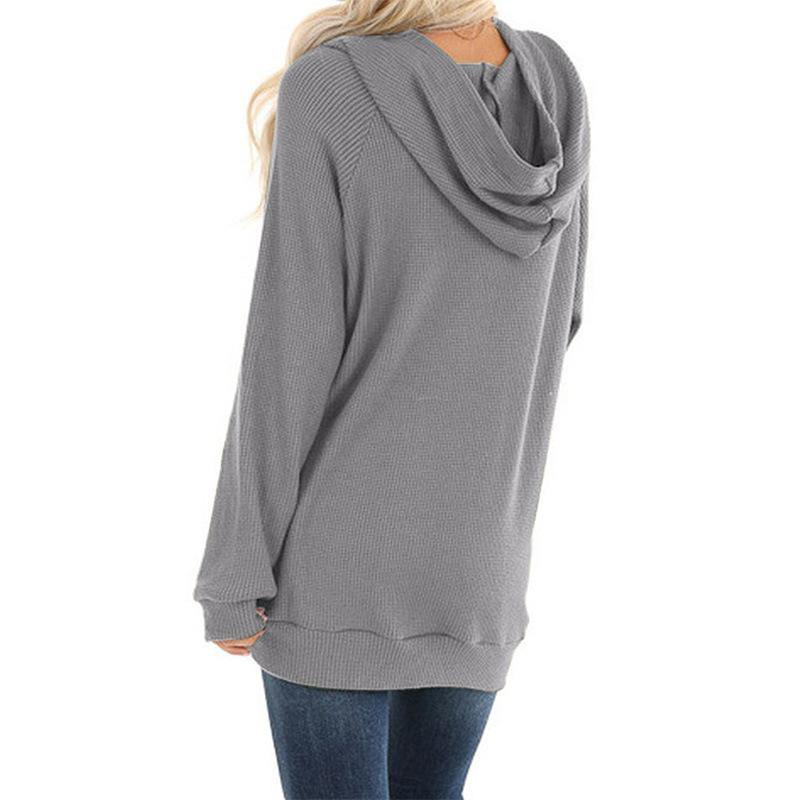 Capucha suelta de manga larga muy elegante en 2020 - MXbueno