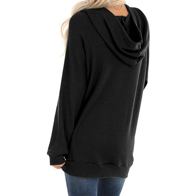 Capucha suelta de manga larga muy elegante en 2020 - MXbueno