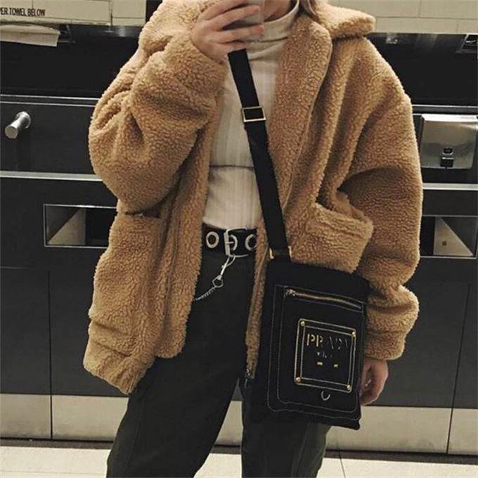 Nueva Chaqueta casual Esponjoso para mujer en este invierno - MXbueno