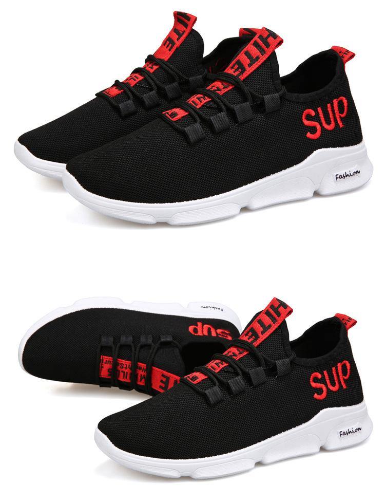 Zapatos deportivos casuales para hombre Tendencia Respirable - MXbueno