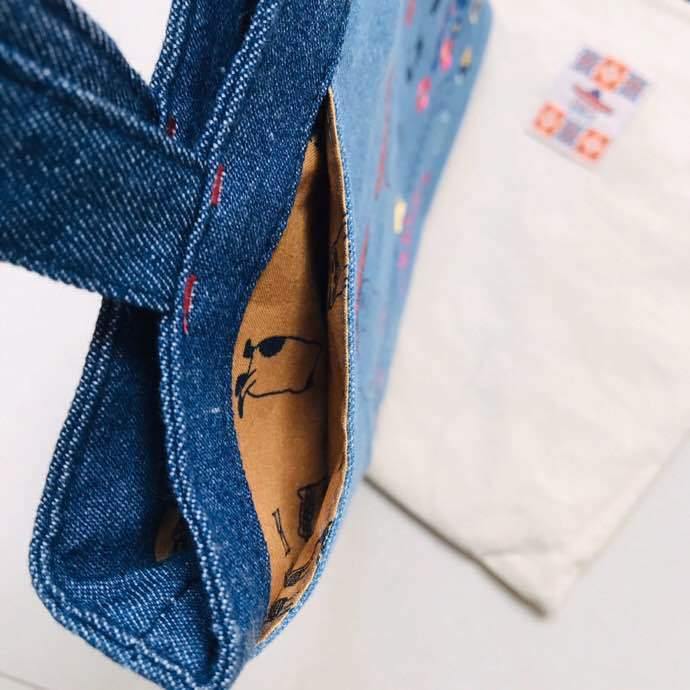 Bolso de lona de gato de moda mexicana - MXbueno