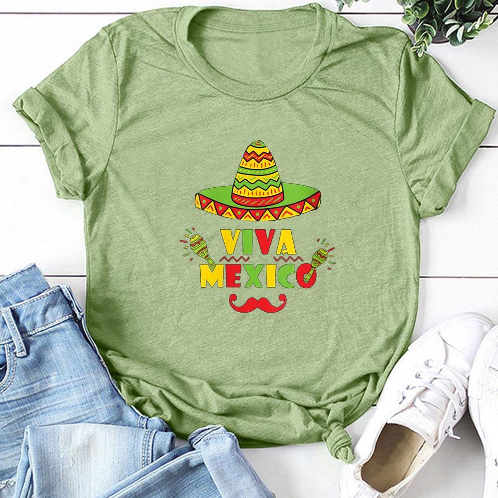 Camiseta mexicana Independence Day camiseta de mujer - MXbueno