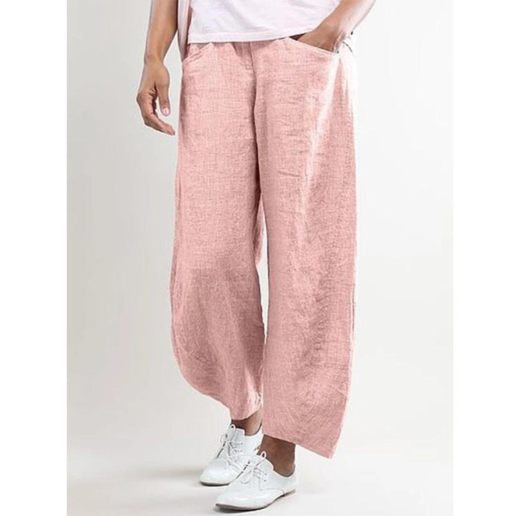 MUJERES BOLSILLOS PANTALONES CASUAL