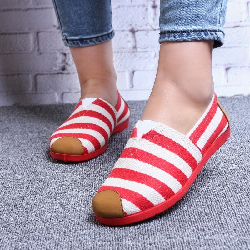 Las zapatillas de lona casual con dibujos - MXbueno