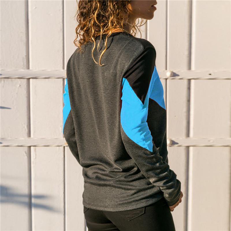 Nueva ropa de mujer en otoño de 2020 Cuello redondo casual Mangas largas - MXbueno