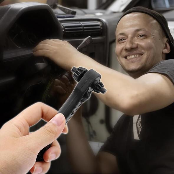 Llave De Trinquete Para Portabrocas 2 En 1