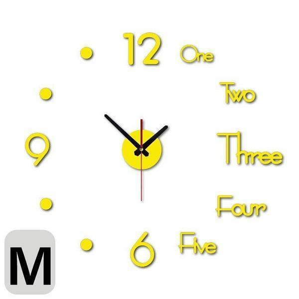 Reloj de pared digital 3D DIY