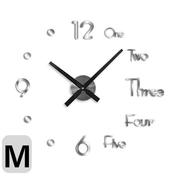 Reloj de pared digital 3D DIY