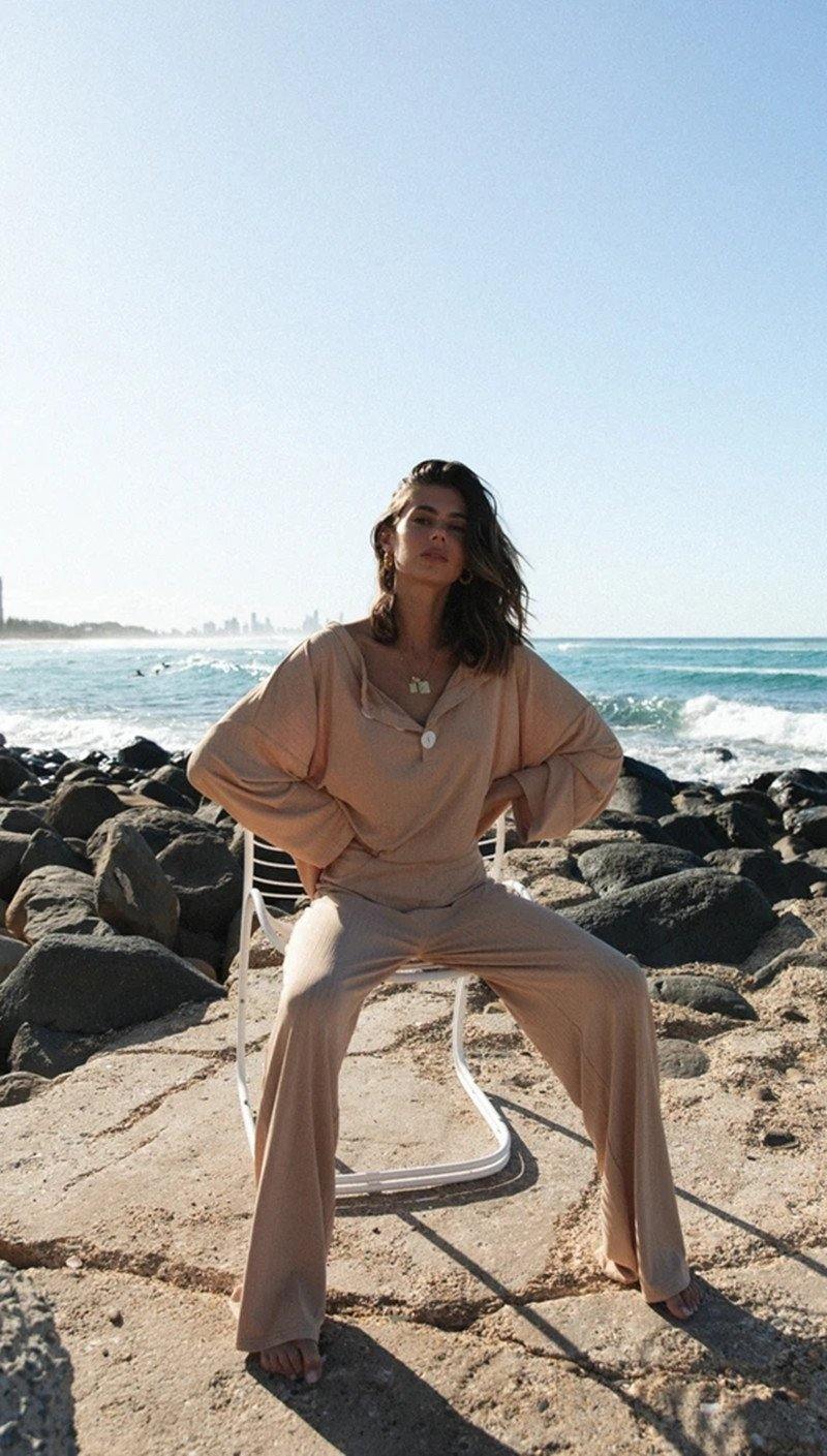 Otoño e invierno nuevos pijamas para mujer dos piezas - MXbueno