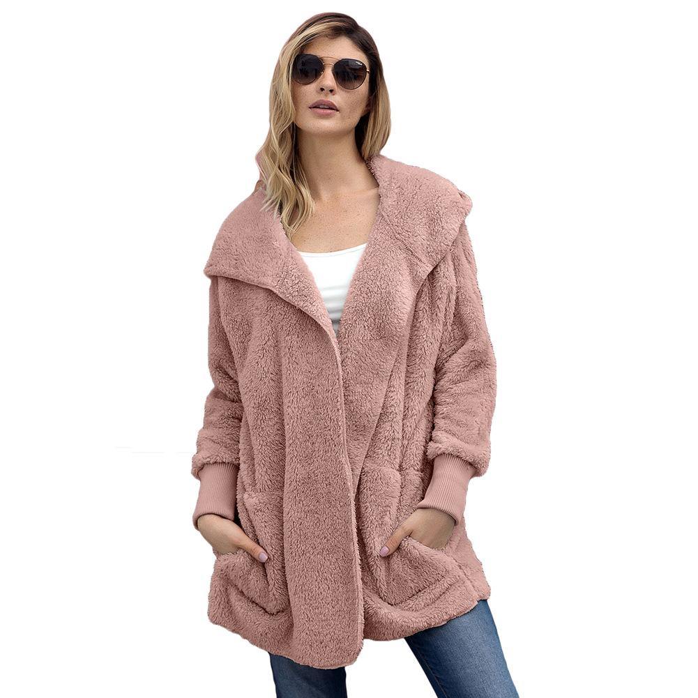 Nuevo chaqueta de manga larga con capucha para mujer - MXbueno