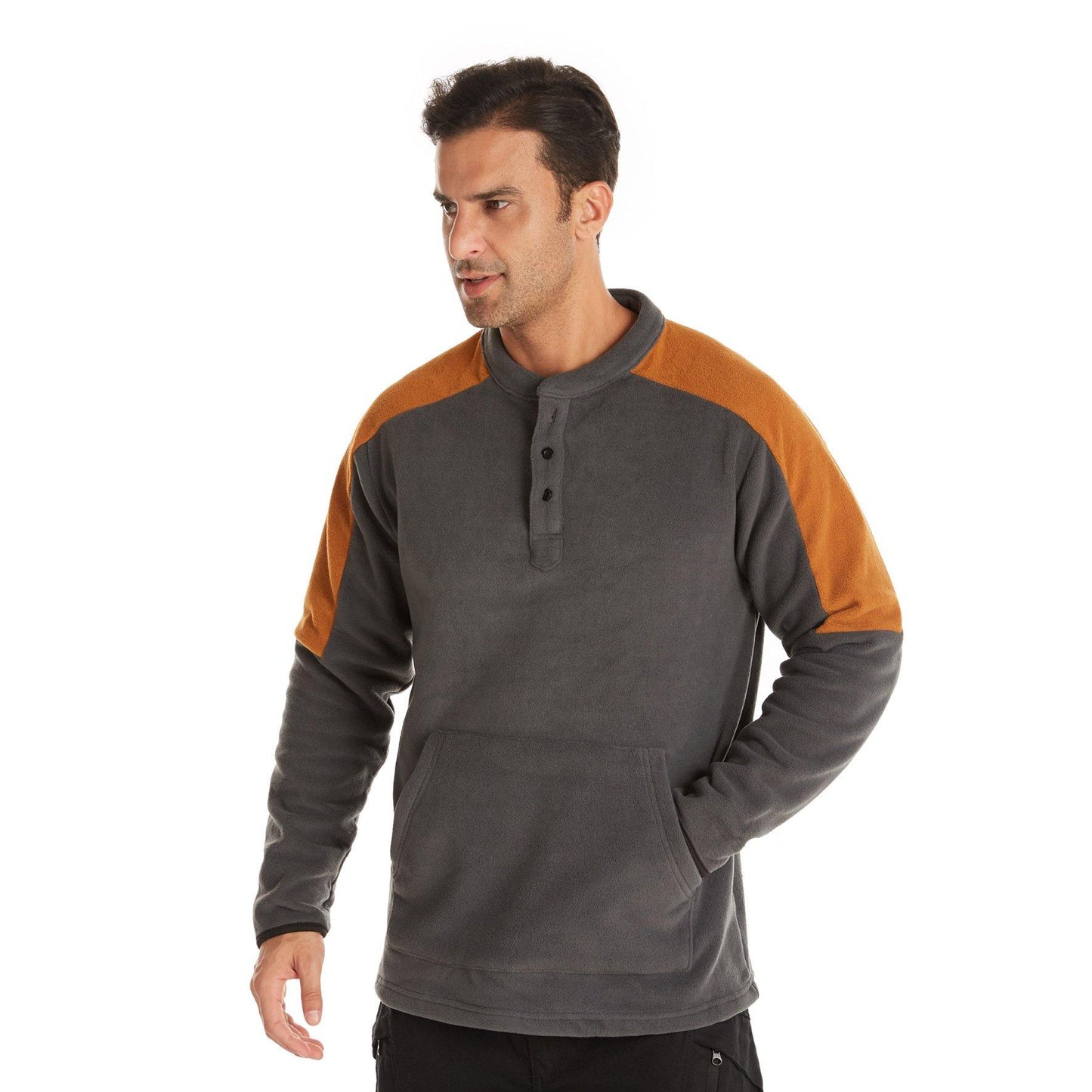 Ropa deportiva de terciopelo al aire libre de otoño e invierno para hombres - MXbueno