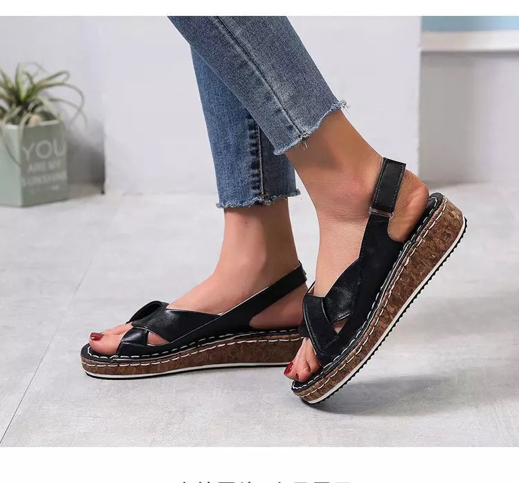 Sandalias de suela suave y cómoda para mujer