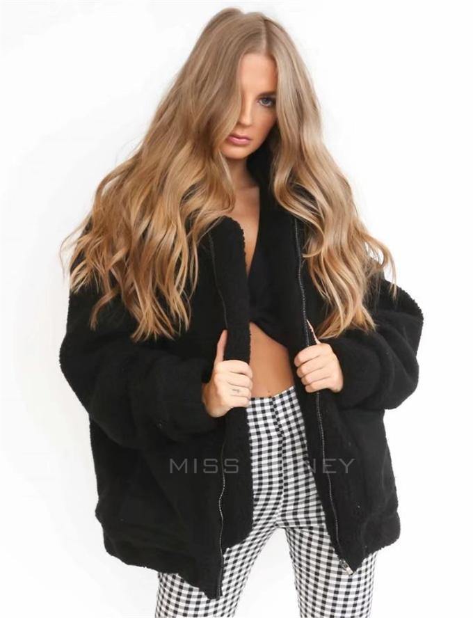 Nueva Chaqueta casual Esponjoso para mujer en este invierno - MXbueno
