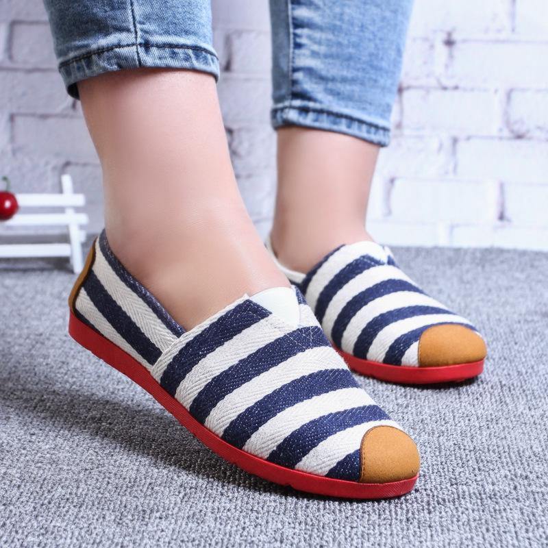 Las zapatillas de lona casual con dibujos - MXbueno