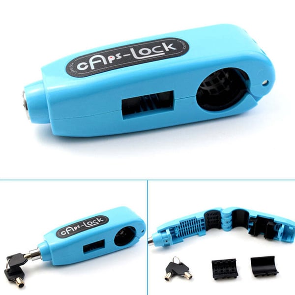 Capslock Es Eficaz Para La Seguridad De La Cerradura De Agarre De La Motocicleta