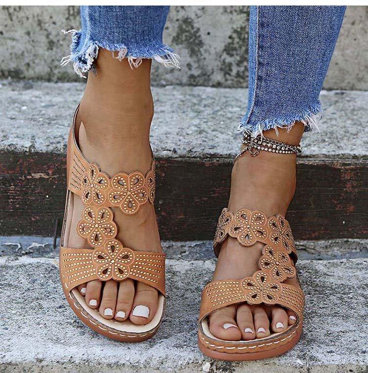 Estilo de moda Nuevas sandalias ortopédicas de cuña antideslizante - MXbueno