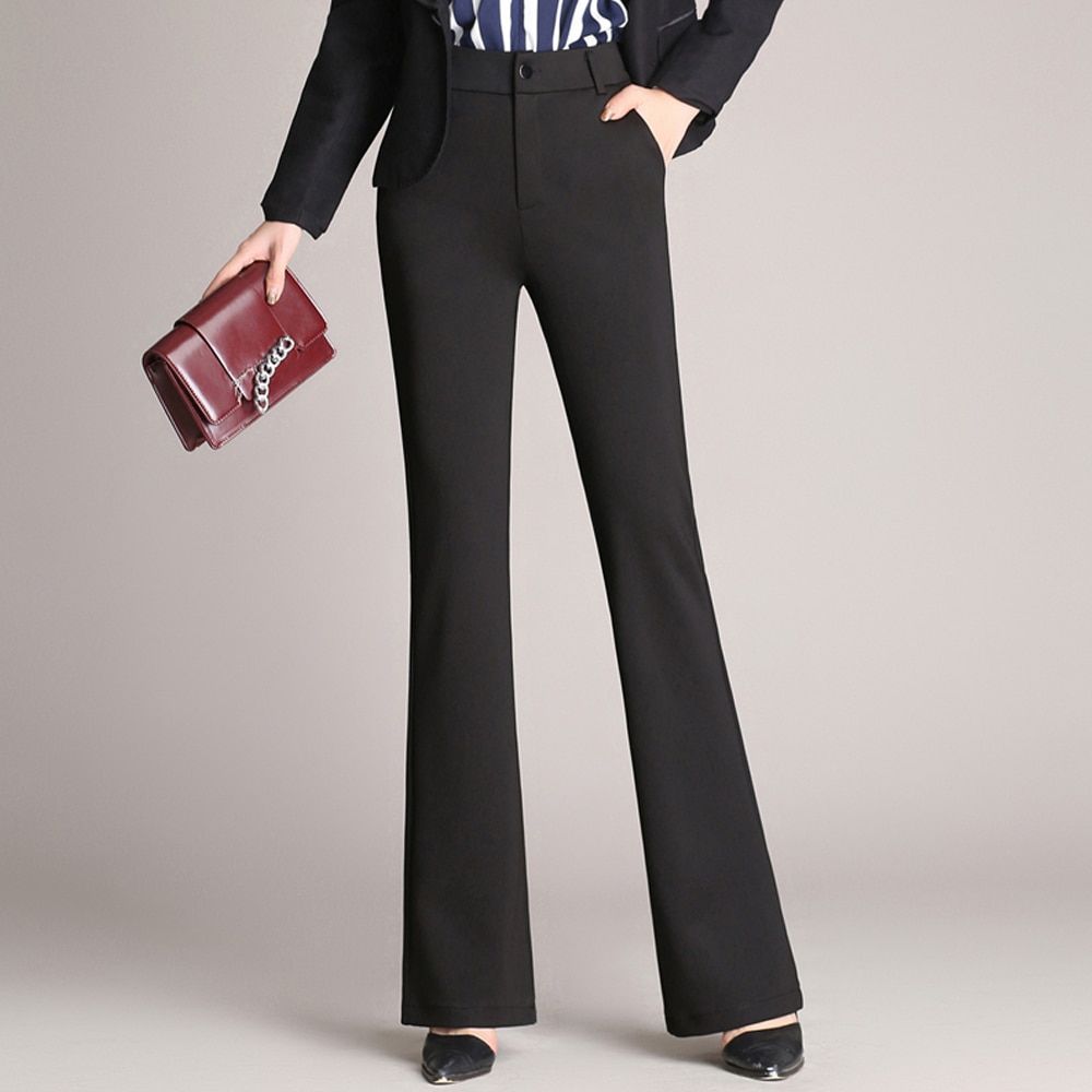 [W-Ropa] Pantalones De Yoga Suaves De Vestir Ultraelásticos