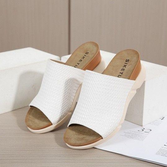 Chanclas Informales Con Plataforma Antideslizante