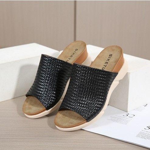 Chanclas Informales Con Plataforma Antideslizante