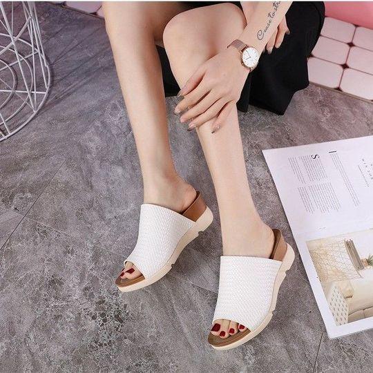 Chanclas Informales Con Plataforma Antideslizante