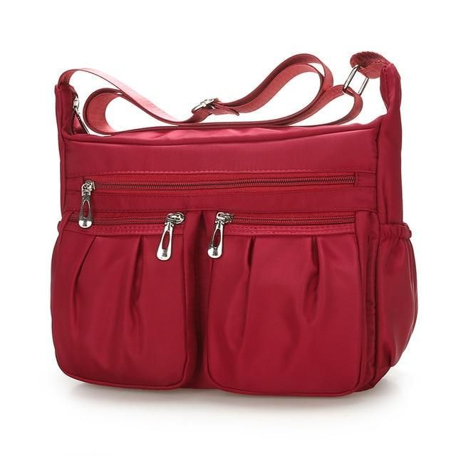 Bolsos De Viaje De Nailon Impermeable Antirrobo