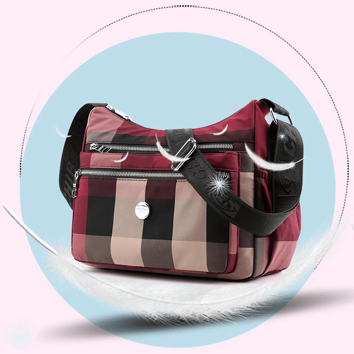 Bolso Diario De Viaje Para Mujer ClÁsico Vintage Bandolera De Hombro De Viaje Bolso De Mano Ligero, Gran Capacidad, Multibolsillo.