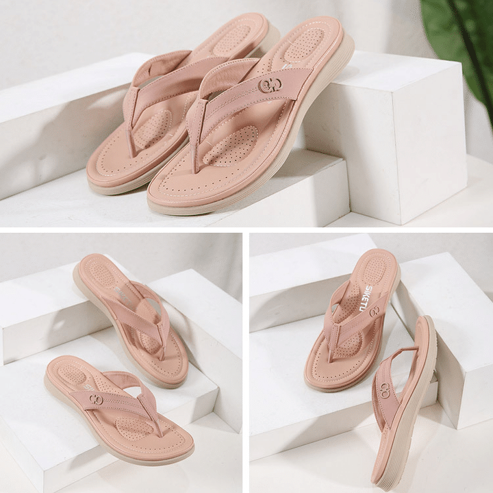 [W-Zapato] Sandalias De Tiras Suaves De Verano De Ajuste Perfecto