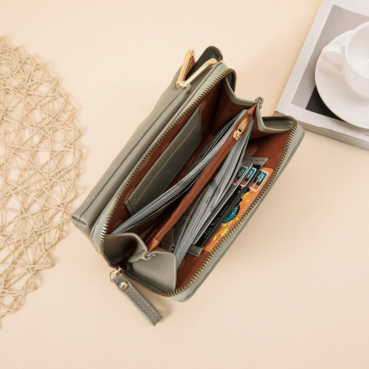 Bandolera Bandolera Celular Billetera PequeÑa Mujer Con Tarjeta De CrÉdito