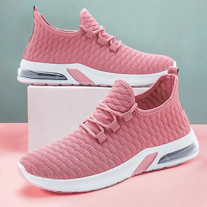 Zapatilla De Deporte Plana Para Mujer Soporte De Arco Plantilla Ortopédica Zapatos Incluidos