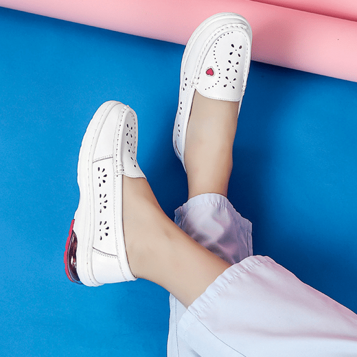 Enfermeras Ligero Comodidad Deslizamiento Sobre Calzado Profesional Sanitario