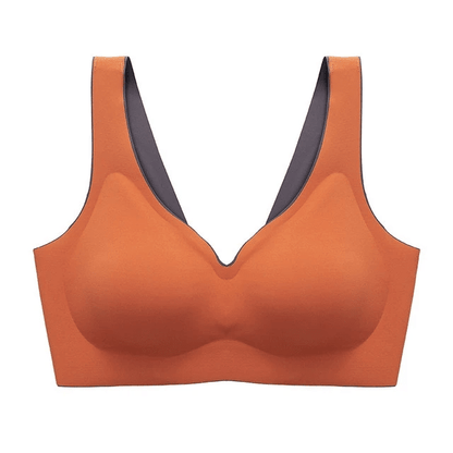 Sujetador Latex Sin Costuras Sujetadores Interiores Para Mujeres Cooling Gathers Sujetador Mujer A Prueba De Choques Íntimo CÓmodo