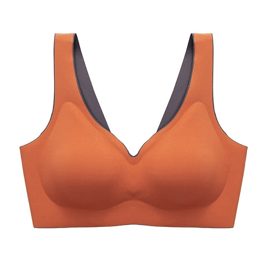 Sujetador Latex Sin Costuras Sujetadores Interiores Para Mujeres Cooling Gathers Sujetador Mujer A Prueba De Choques Íntimo CÓmodo