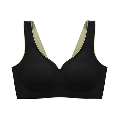 Sujetador Latex Sin Costuras Sujetadores Interiores Para Mujeres Cooling Gathers Sujetador Mujer A Prueba De Choques Íntimo CÓmodo