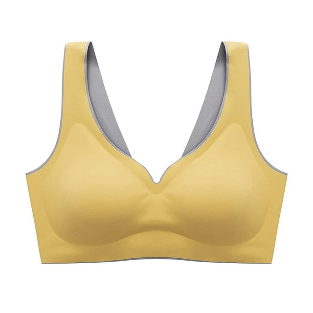 Sujetador Latex Sin Costuras Sujetadores Interiores Para Mujeres Cooling Gathers Sujetador Mujer A Prueba De Choques Íntimo CÓmodo