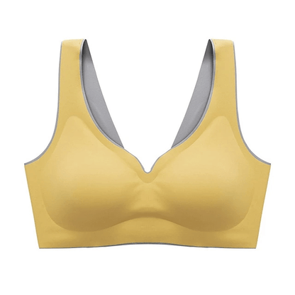 Sujetador Latex Sin Costuras Sujetadores Interiores Para Mujeres Cooling Gathers Sujetador Mujer A Prueba De Choques Íntimo CÓmodo