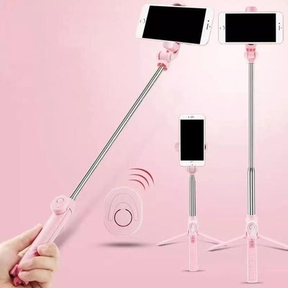 Selfie Stick Inalámbrico 6 En 1 Con Bluetooth