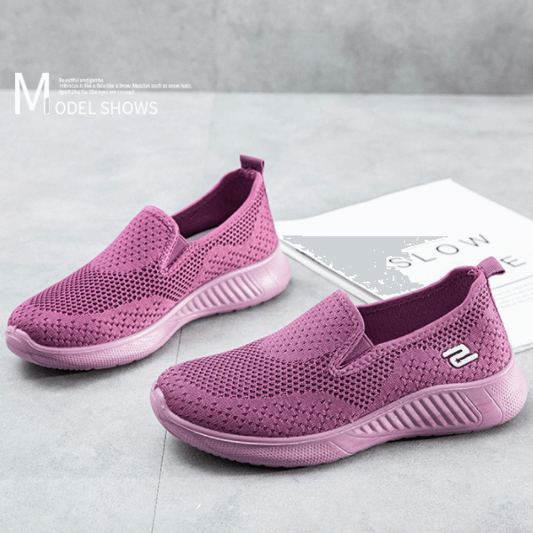 [W-Zapato] Zapatos Tejidos De Malla Transpirable