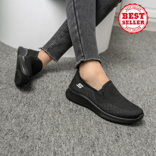 [W-Zapato] Zapatos Tejidos De Malla Transpirable