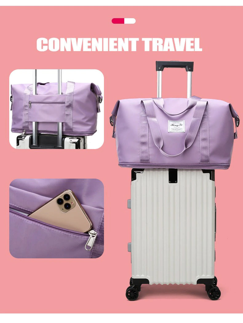 [W-Bolso] Bolsa De Viaje Plegable De Gran Capacidad