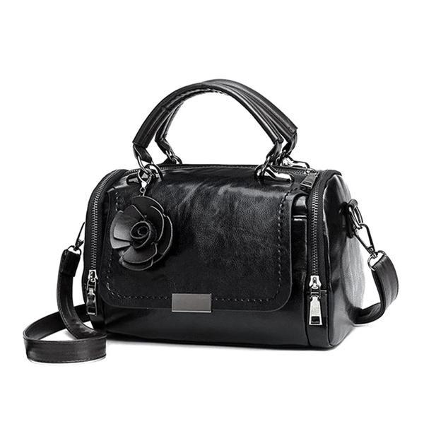 Bolso de cuero de diseño retro