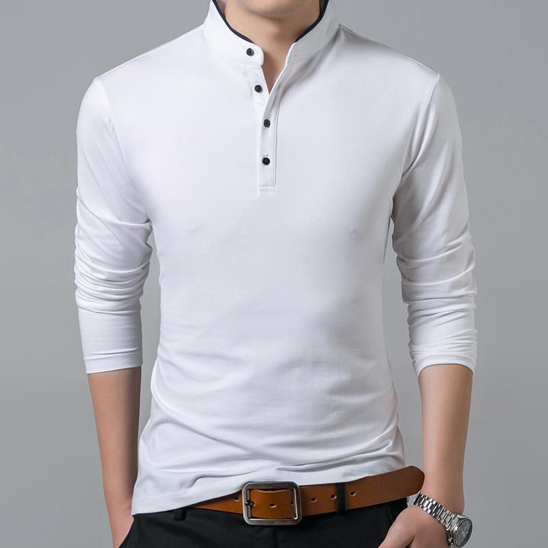 Camisa polo con cuello abotonado para hombre