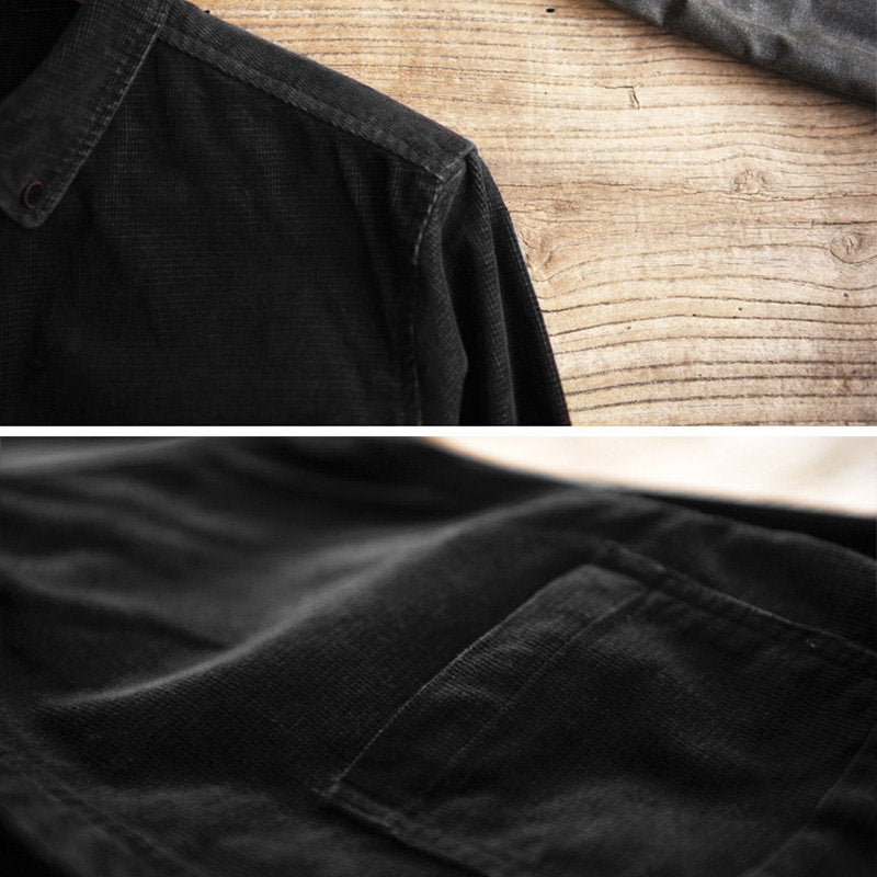 Donovan Camisa de Pana para hombre