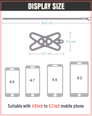 Teléfono seguridad cuello correa