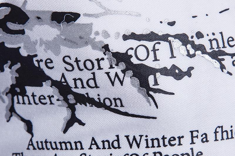 Camiseta de hombre de gran tamaño impresa en verano - MXbueno