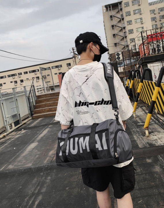 Diagonal bolsa de viaje bolsa de ocio de la aptitud de un solo hombro - MXbueno